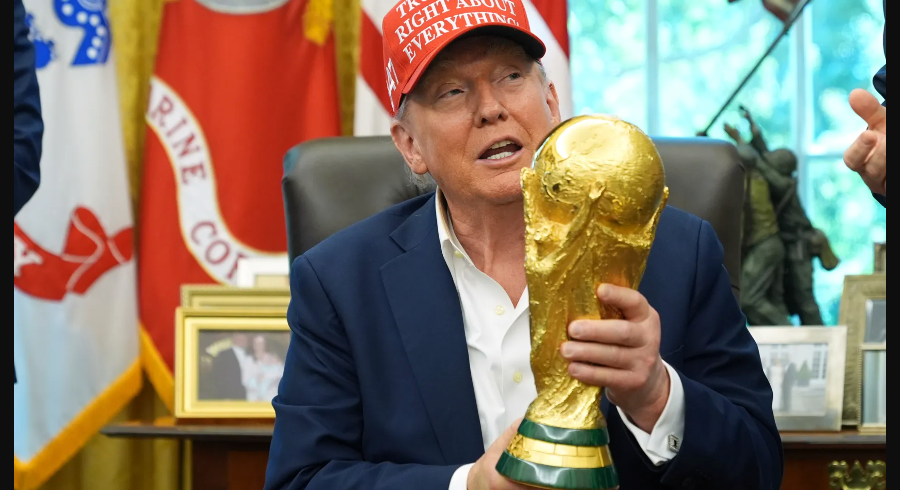 Blatter urges FIFA World Cup boycott over Trump administration policies
