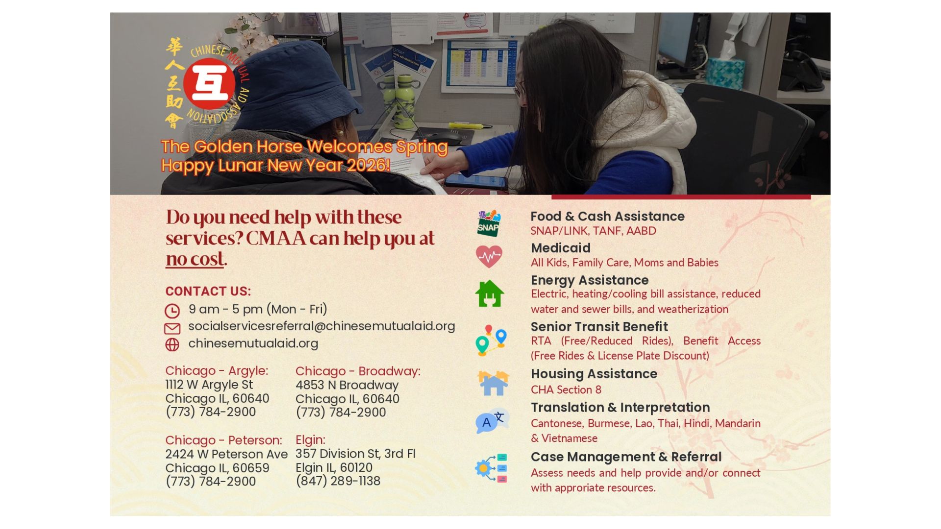 CMAA brings hope and support to families during Lunar New Year 2026