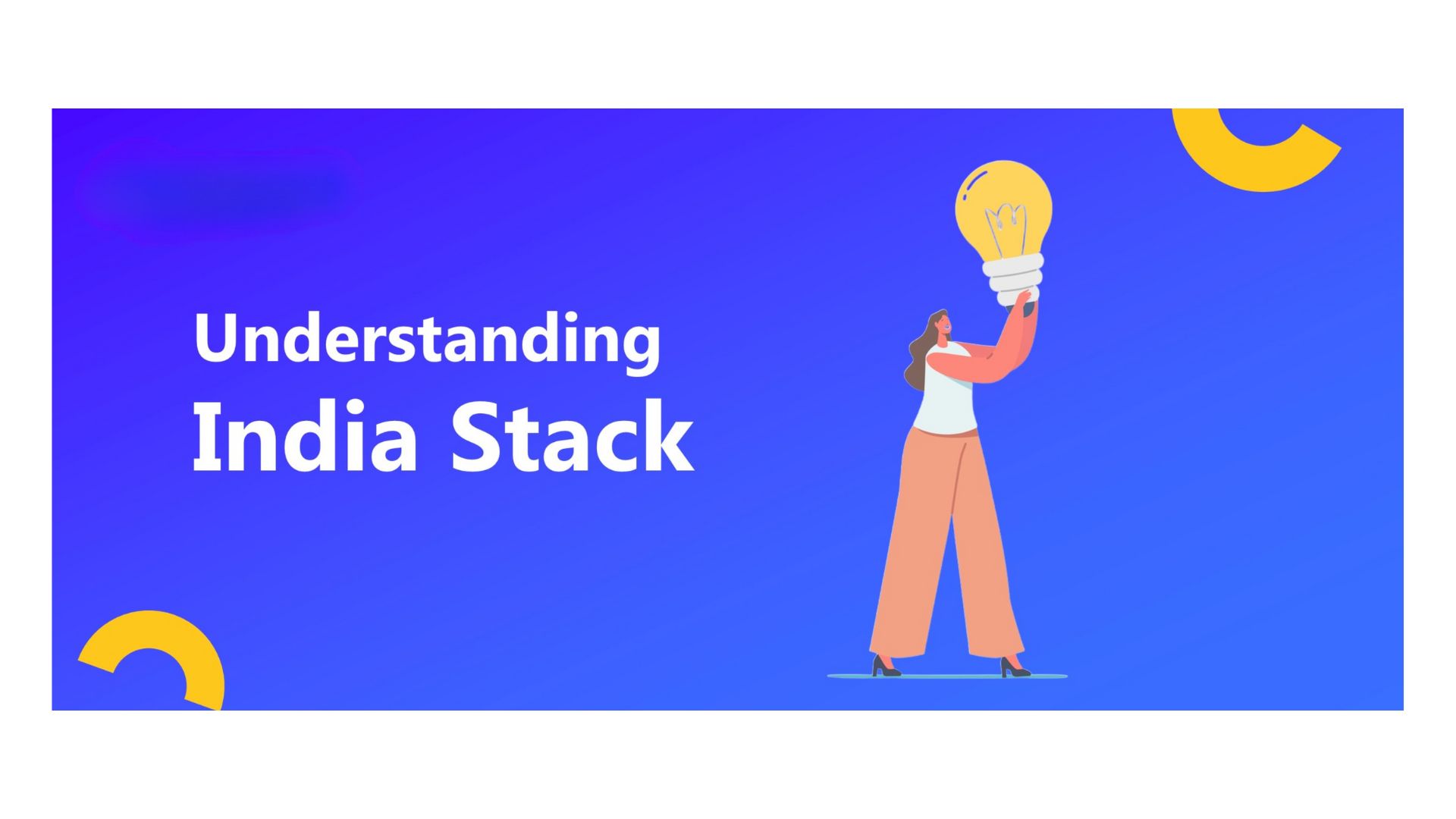 Analysis: India Stack: the Indian approach and experience