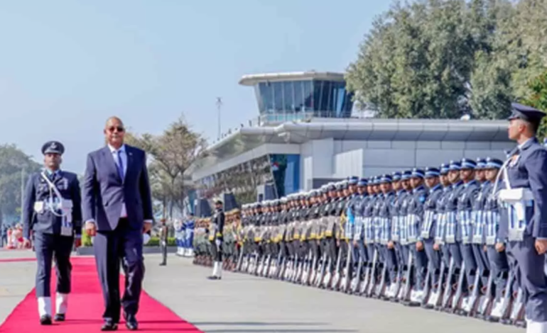 Seychelles President Patrick Herminie arrives in New Delhi for key India talks