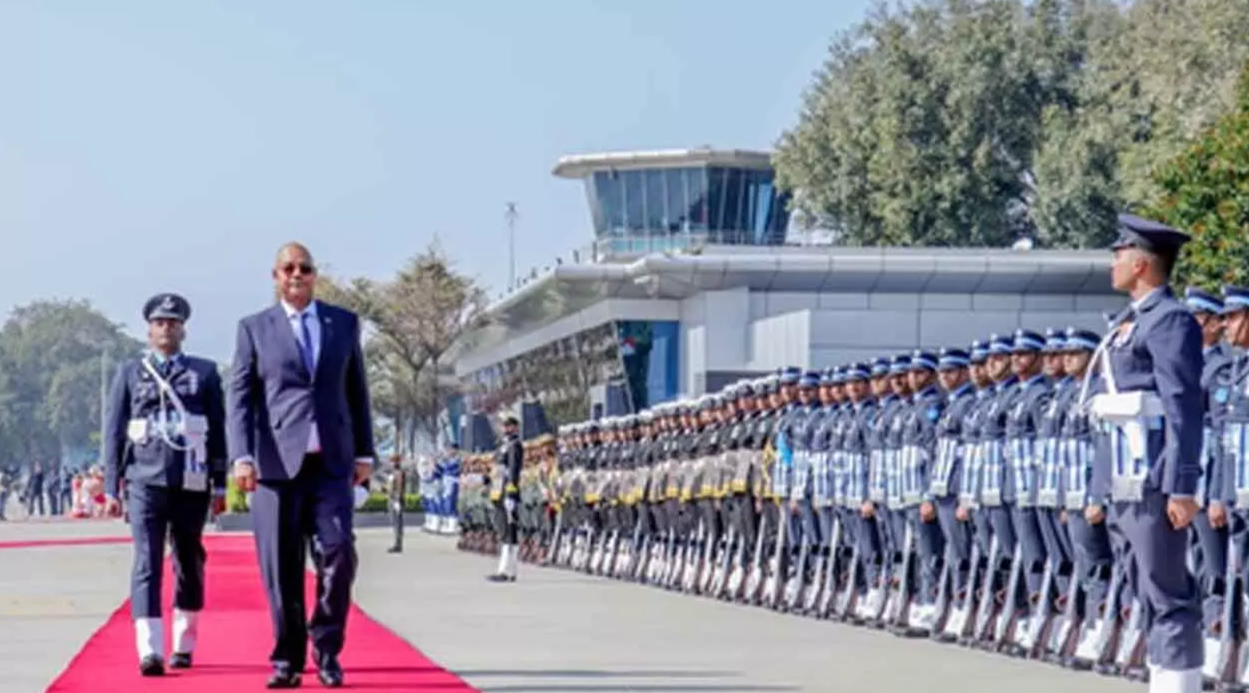 Seychelles President Patrick Herminie arrives in New Delhi for key India talks