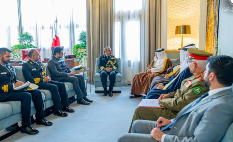 India and Bahrain deepen strategic ties with focus on naval cooperation and security collaboration