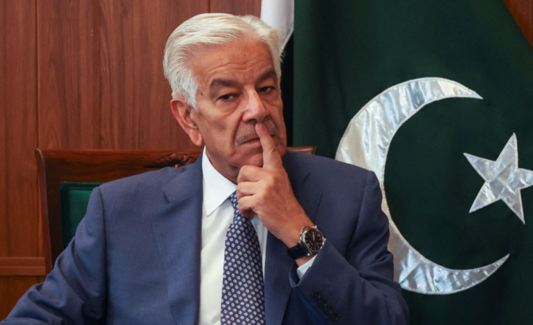 Pakistan defense minister says U.S. used Islamabad ‘like toilet paper,’ calls Afghan wars a mistake