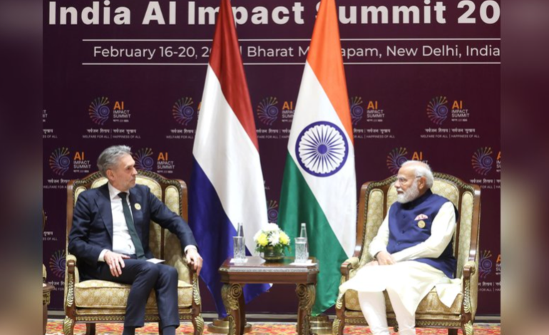 Modi and Dutch PM Schoof discuss harnessing AI for social transformation