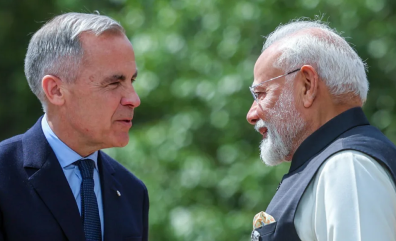 Canadian PM Mark Carney begins first official visit to India
