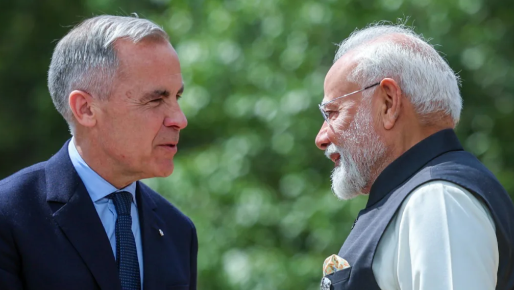 Canadian PM Mark Carney begins first official visit to India