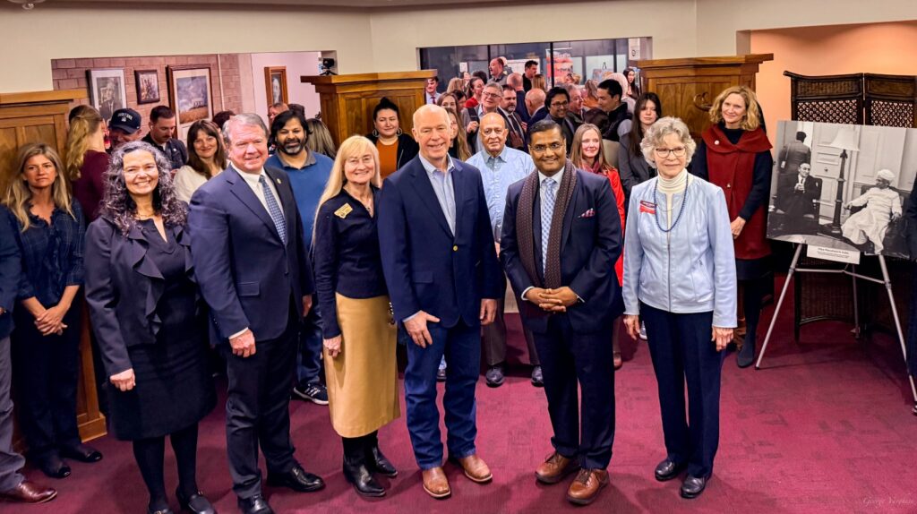 First bust of Mahatma Gandhi unveiled in Montana, strengthening India–U.S. cultural ties