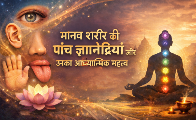 मानव शरीर की पाँच ज्ञानेंद्रियाँ और उनका आध्यात्मिक महत्व