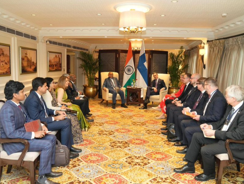 Jaishankar, US Deputy Secretary Christopher Landau discuss defense, trade at Raisina Dialogue