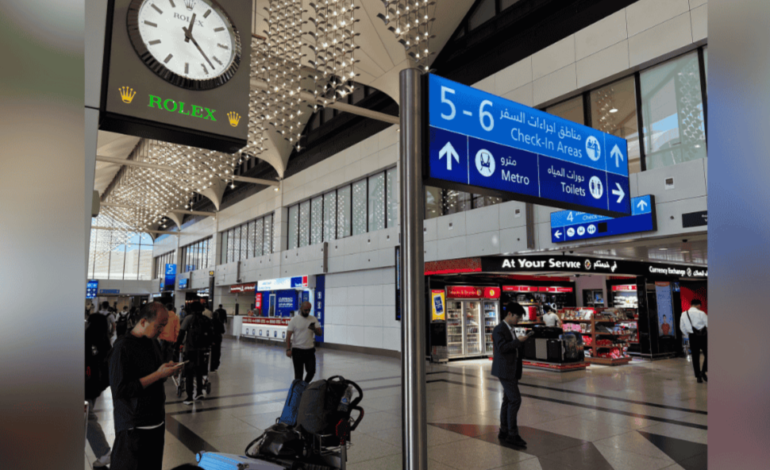 Dubai Airport temporarily suspends flights after drone hits fuel tank