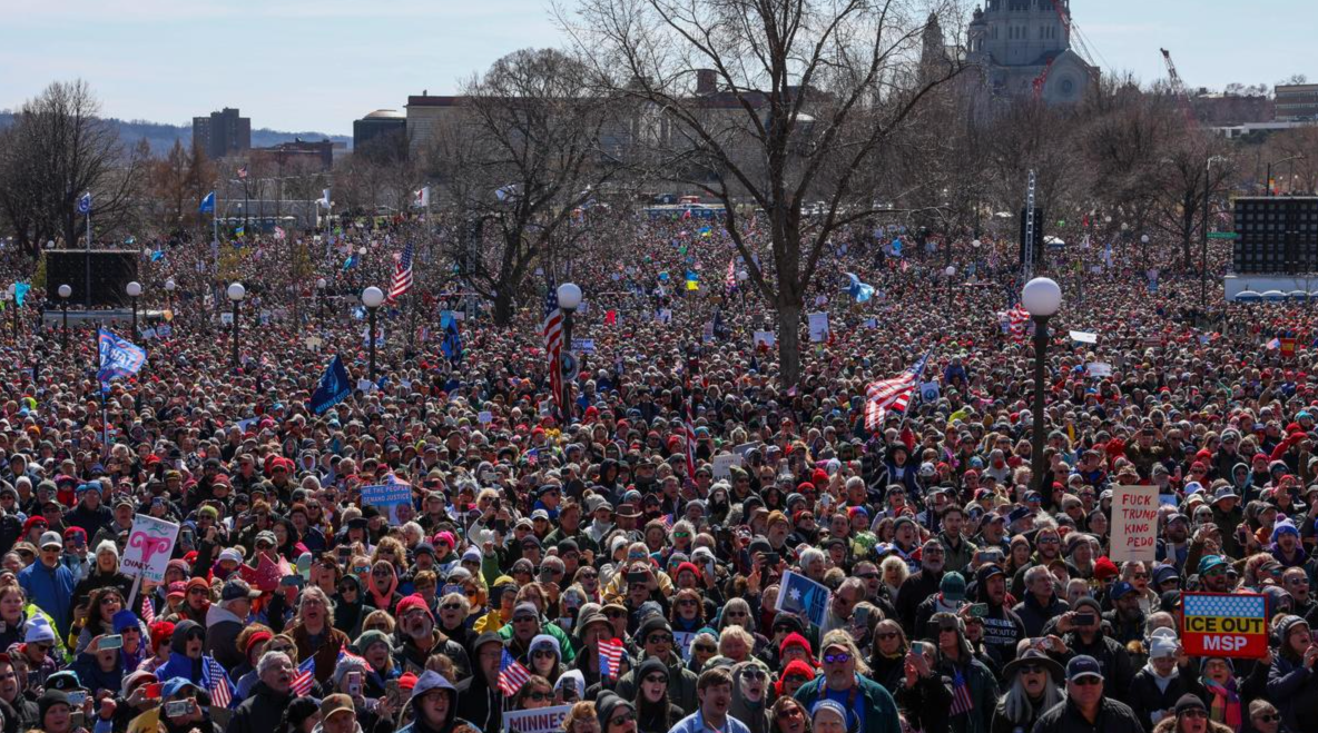 Anti-Trump No Kings rallies grow across US and European cities