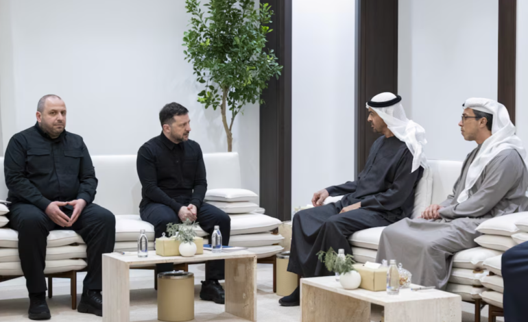 Zelenskiy secures defence partnerships with UAE, Qatar during Gulf tour