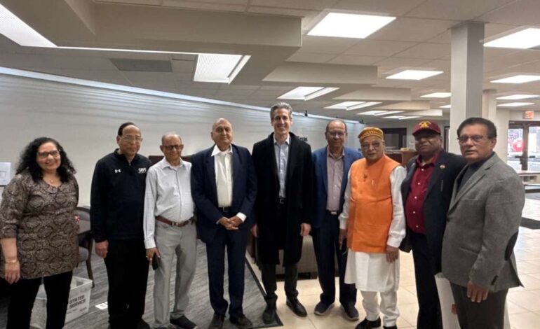 Daniel Biss engages Hindu community and business leaders to strengthen campaign ties