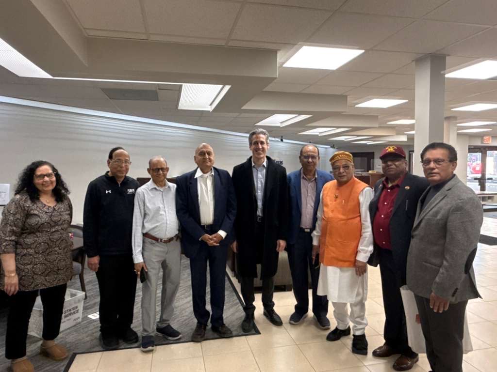 Daniel Biss engages Hindu community and business leaders to strengthen campaign ties