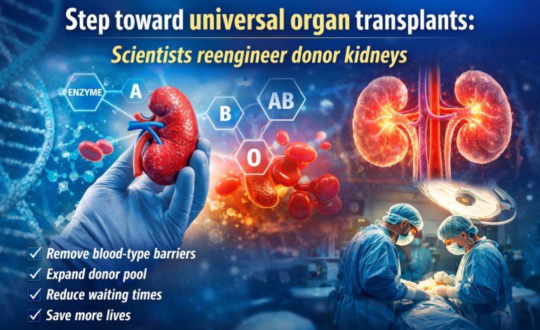 Step toward universal organ transplants: scientists reengineer donor kidneys