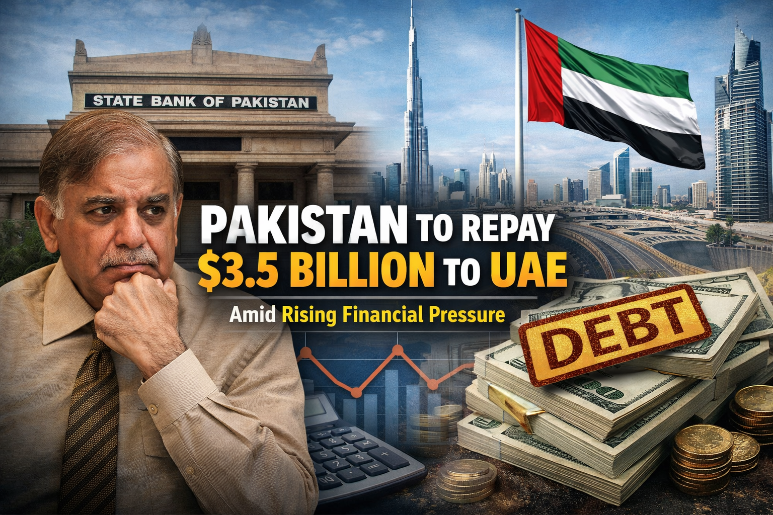 Pakistan to repay $3.5 billion to UAE amid rising financial pressure