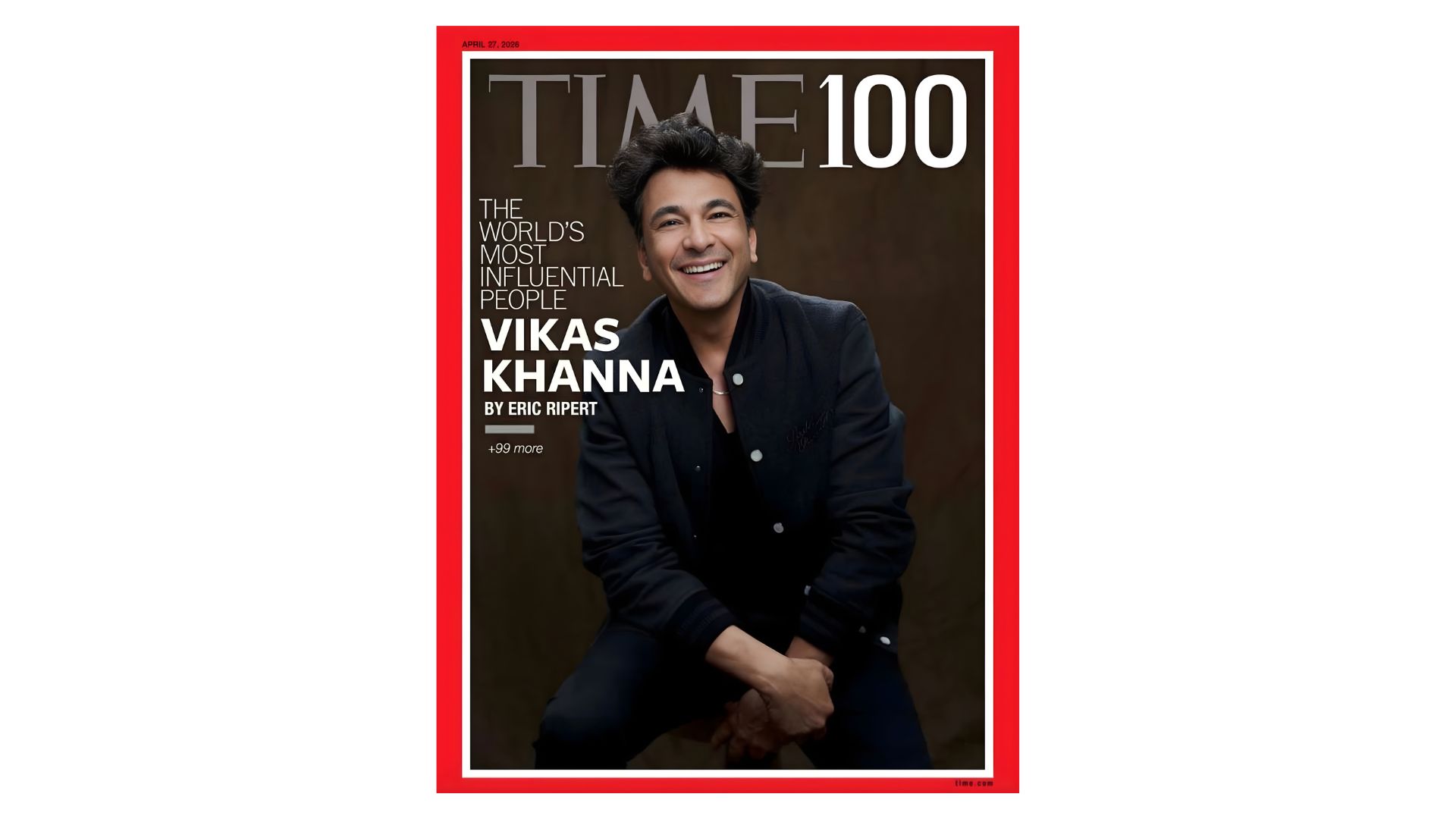 Chef Vikas Khanna named to TIME 100 most influential people of 2026
