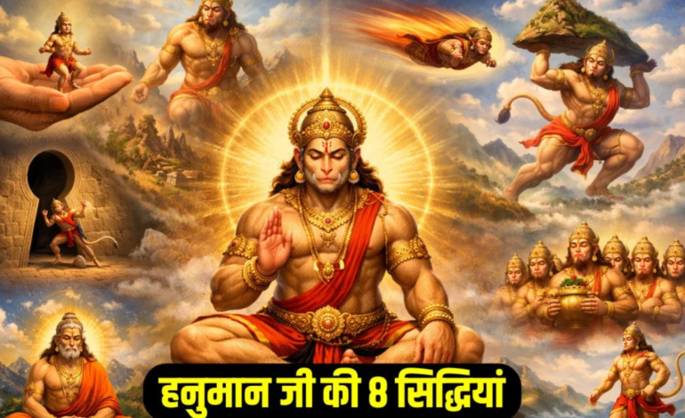हनुमान जी की आठ सिद्धियाँ