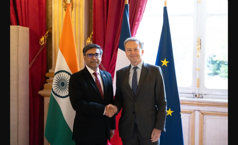 India and France deepen strategic ties at foreign office consultations in Paris