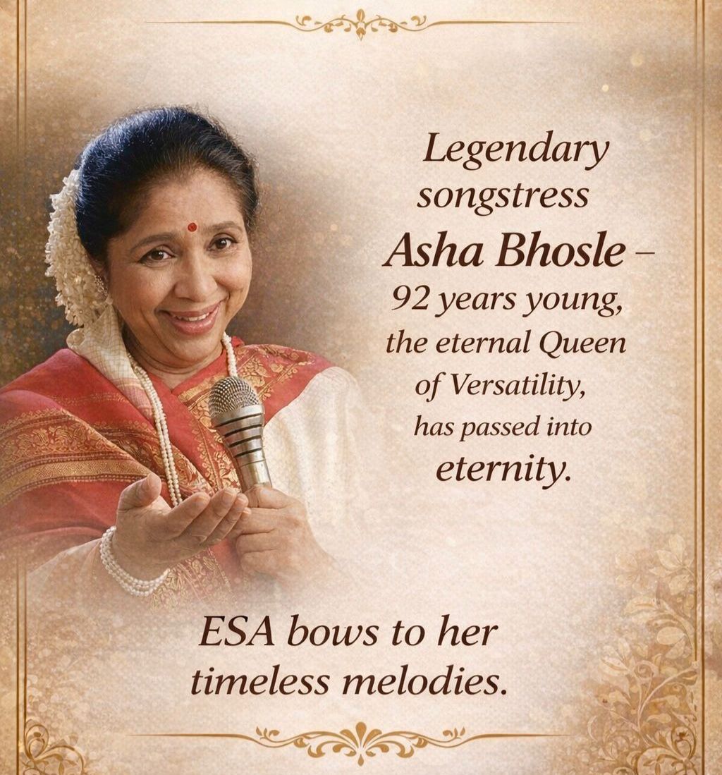 Bharatiya senior citizens of Chicago pay musical tribute to Asha Bhosle