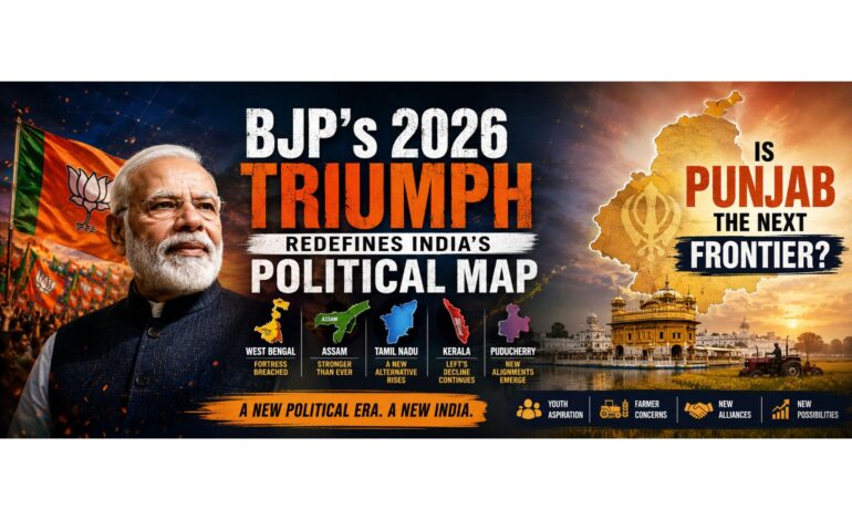 BJP’s 2026 triumph redefines India’s political map — is Punjab the next frontier?