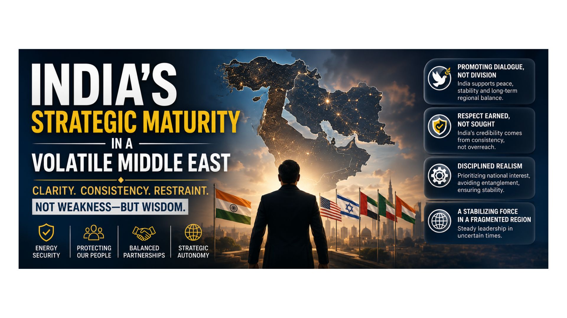 India’s strategic maturity in a volatile Middle East