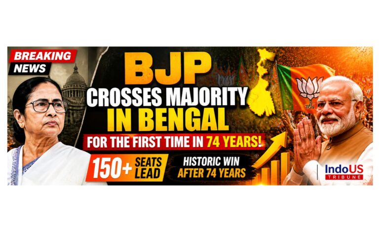BJP makes history with majority win in West Bengal after 74 years