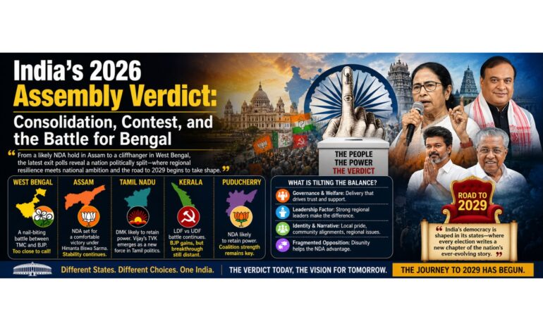 India’s 2026 assembly verdict: consolidation, contest, and the battle for Bengal