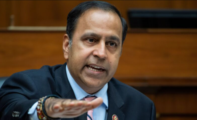 Congressman Raja Krishnamoorthi seeks release of sealed Epstein suicide note