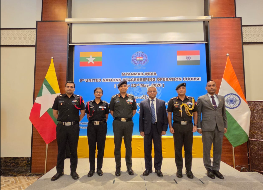 India begins UN peacekeeping training for Myanmar officers in Naypyidaw