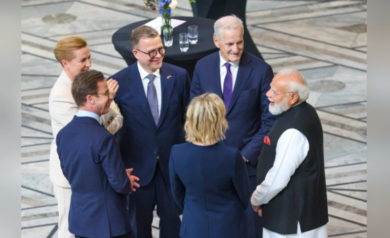 Denmark PM calls India ‘one of the greatest powers’ at India-Nordic Summit