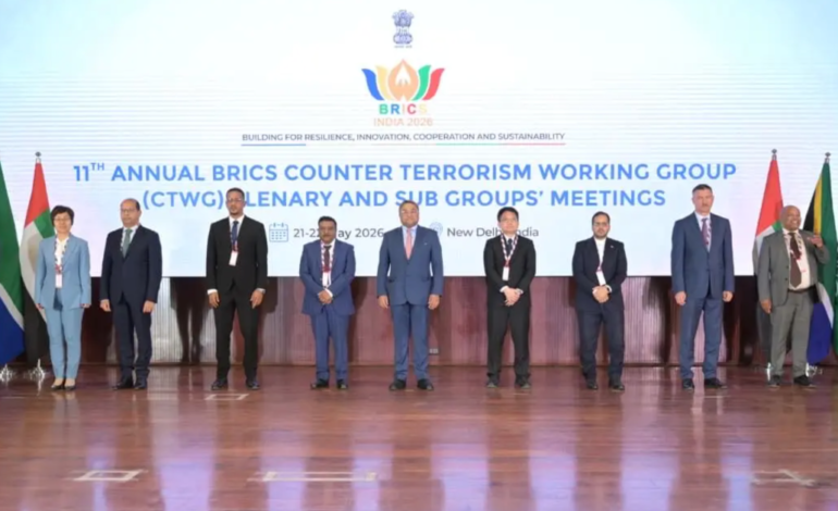 India calls for stronger and future-ready BRICS counter-terrorism framework