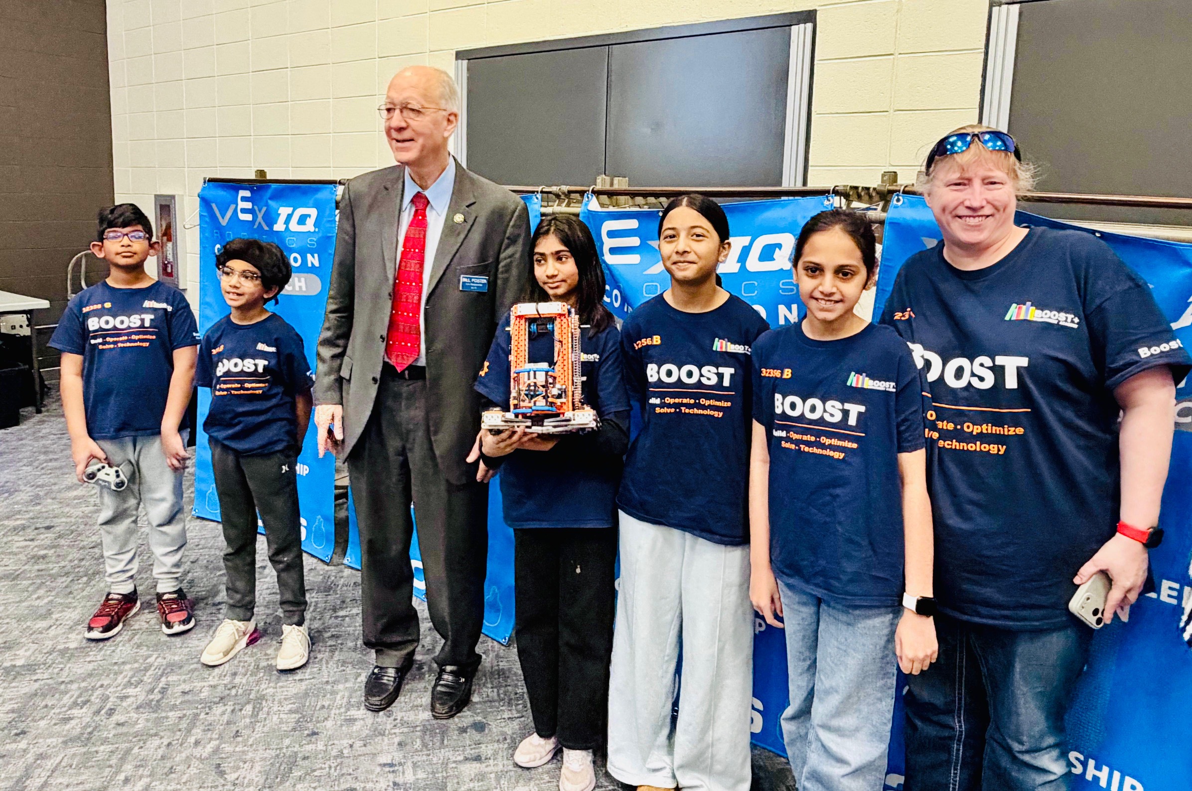 Naperville’s Boost+ Robotics Team wins Illinois State Excellence Award, advances to world championship
