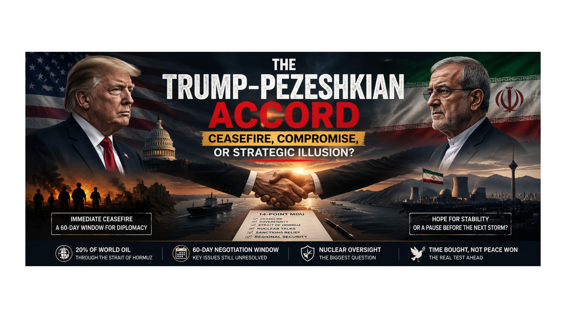 The Trump–Pezeshkian accord Ceasefire, compromise, or strategic illusion?