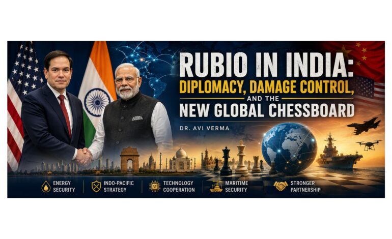Rubio in India: Diplomacy, damage control, and the new global chessboard 