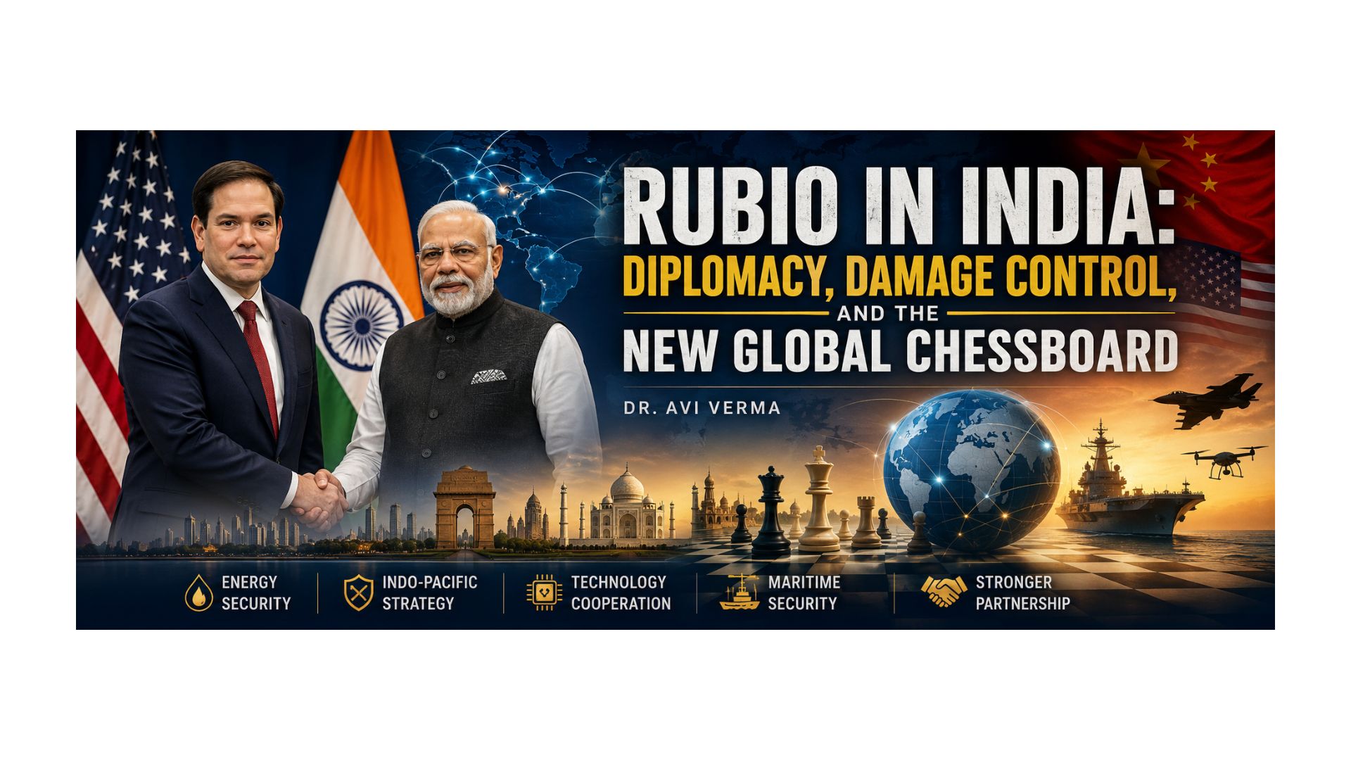 Rubio in India: Diplomacy, damage control, and the new global chessboard 