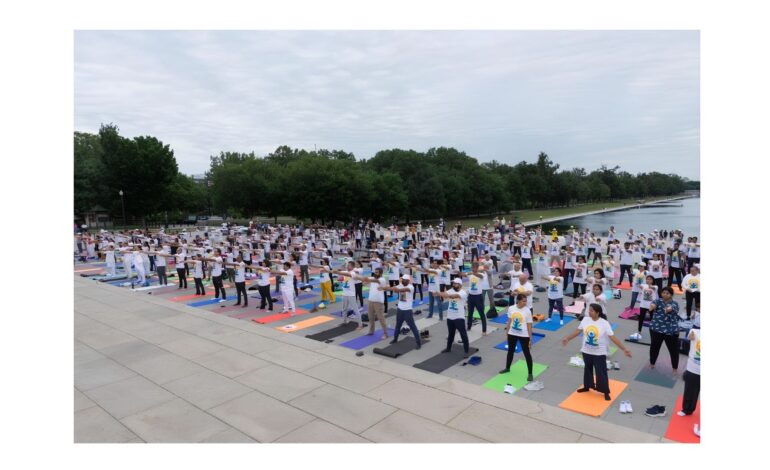 Embassy of India celebrates 12th International Day of Yoga in Washington, D.C.