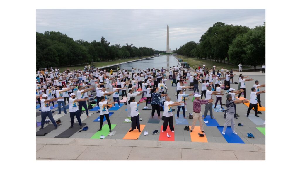 Embassy of India celebrates 12th International Day of Yoga in Washington, D.C.