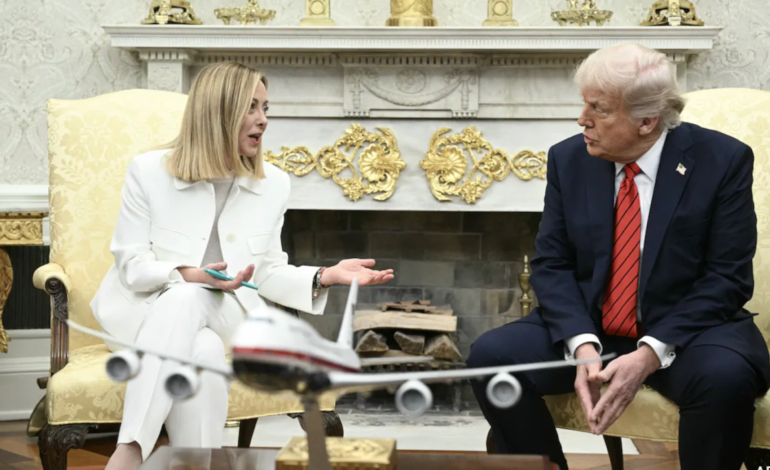 Meloni fires back after Trump claims she ‘begged’ for a photo