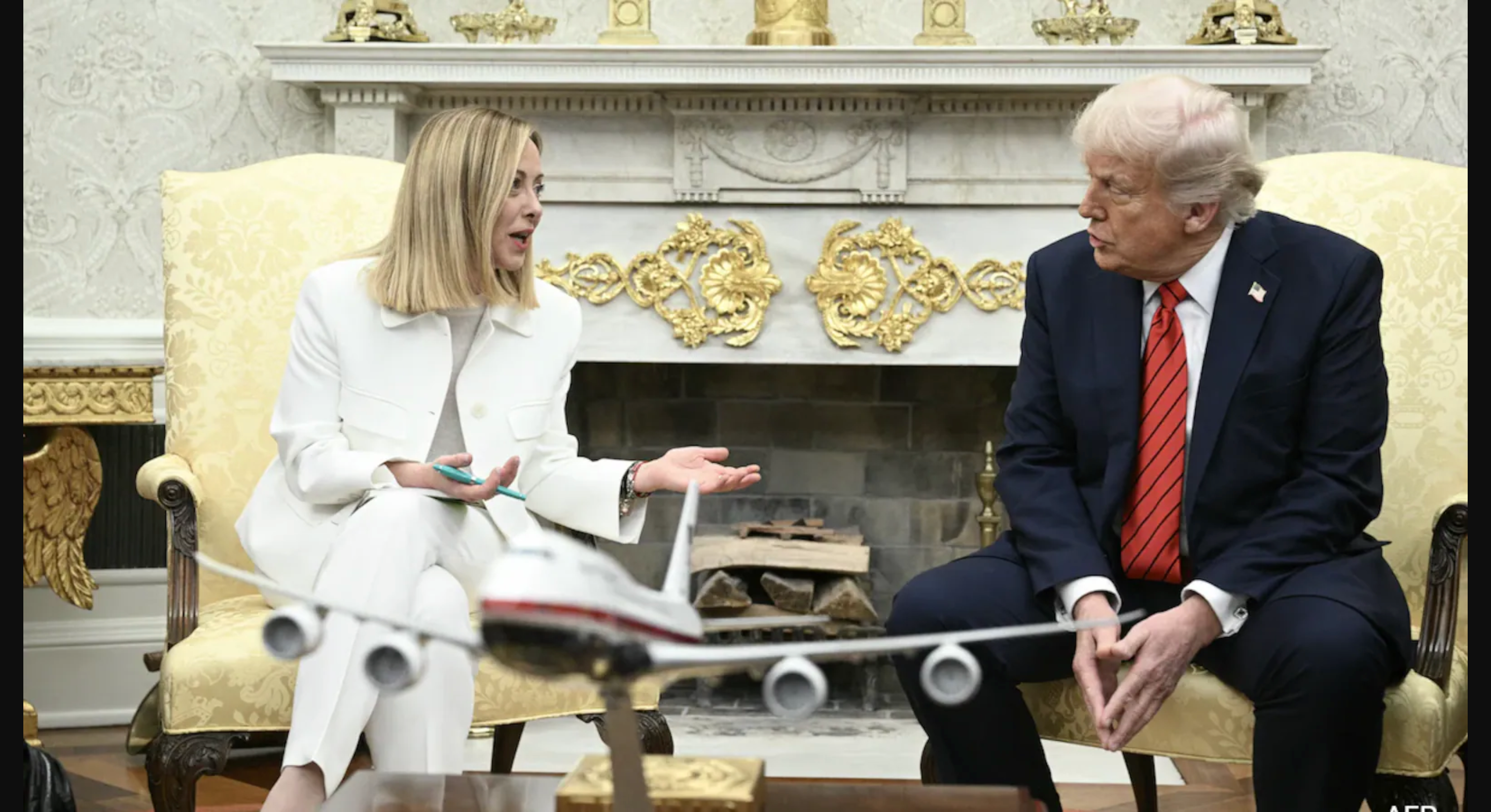 Meloni fires back after Trump claims she ‘begged’ for a photo