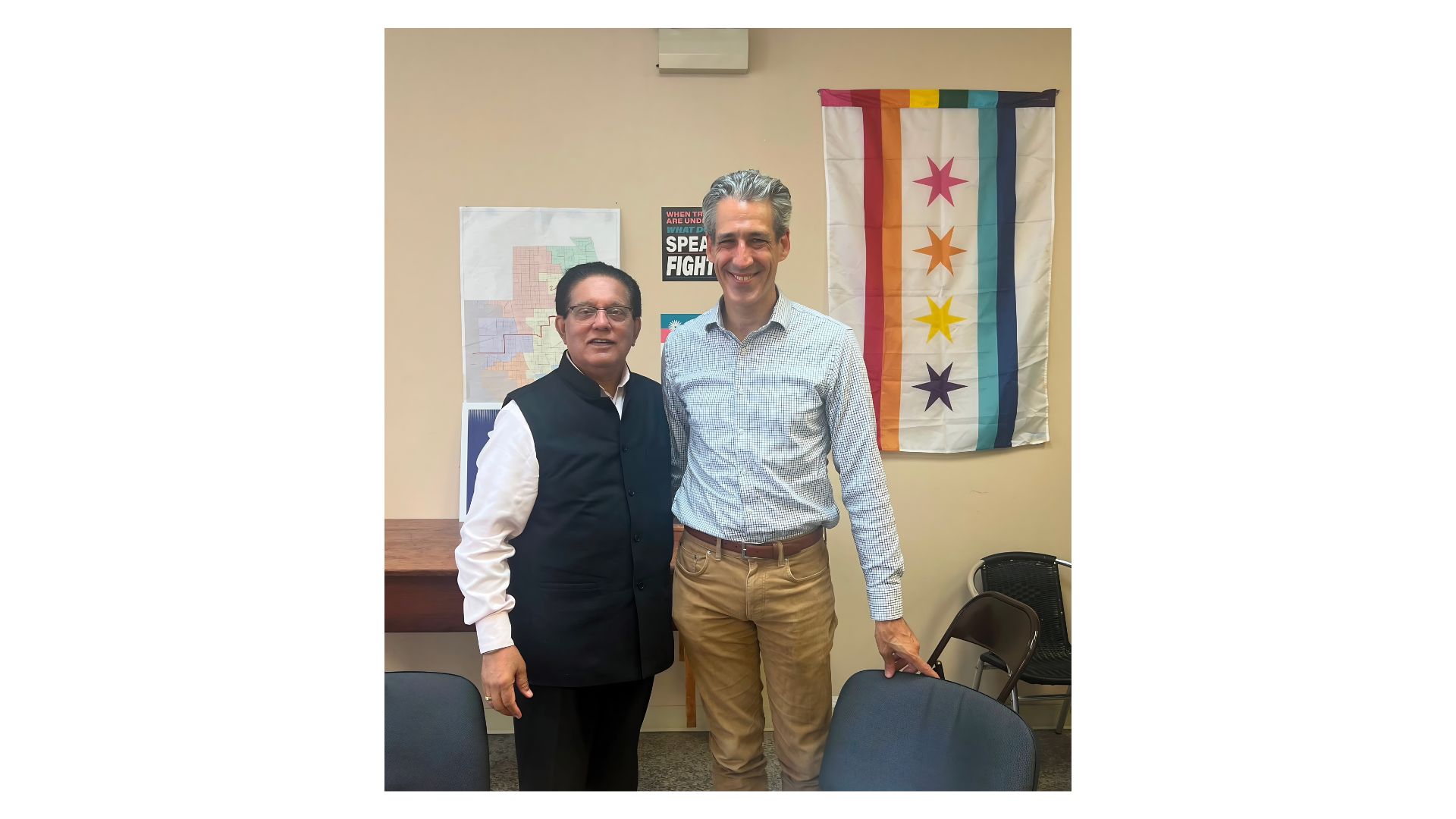 Daniel Biss pledges to champion immigrants, civil rights and diplomacy if elected to Congress