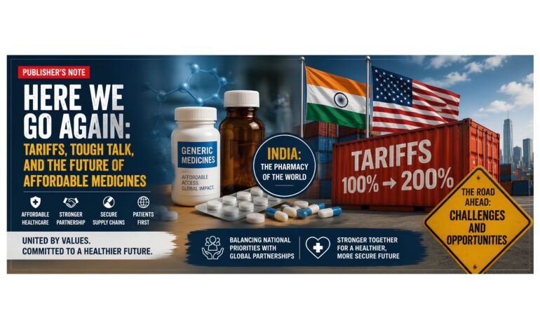 Here we go again: Tariffs, tough talk, and the future of affordable medicines