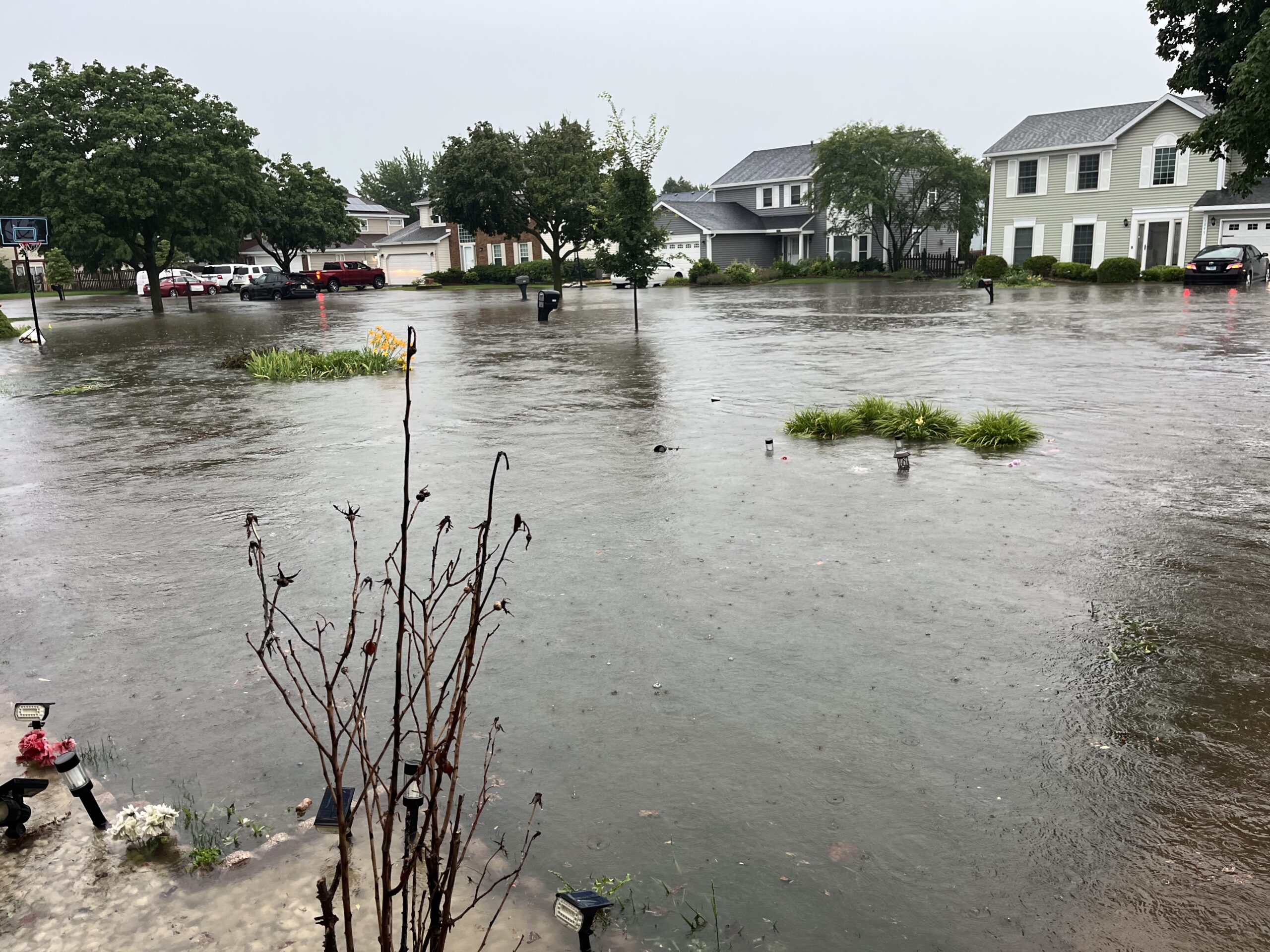 Heavy rain causes extensive flooding in Hanover Park as America marks 250th Independence Anniversary