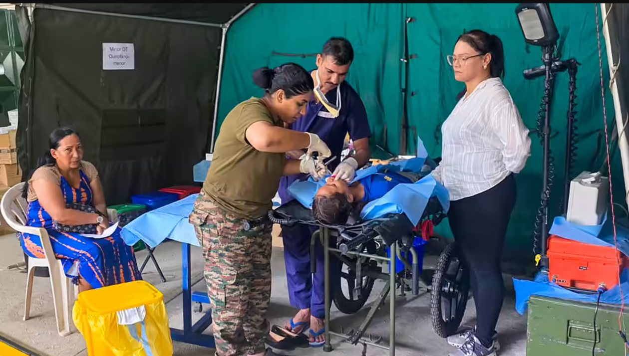 India’s Army Field Hospital brings hope to earthquake-hit Venezuela under Operation Amistad