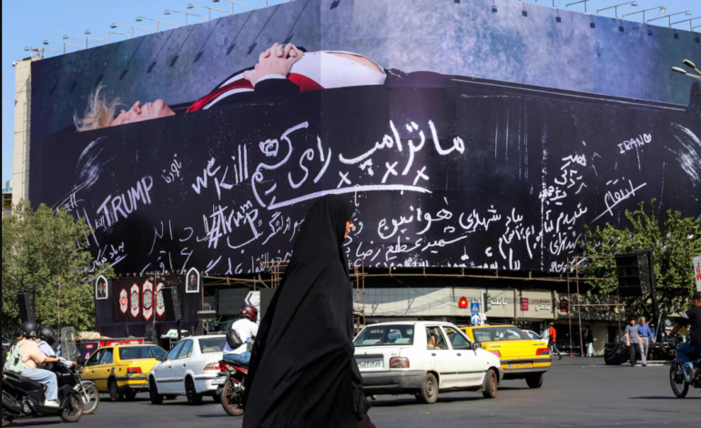 Iran’s ‘We Will Kill Trump’ billboard sparks international debate