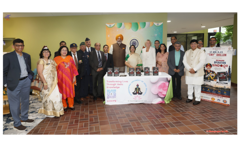 Chicago Indian American community celebrates India@80 with Operation Sindoor book launch and Vande Mataram tribute