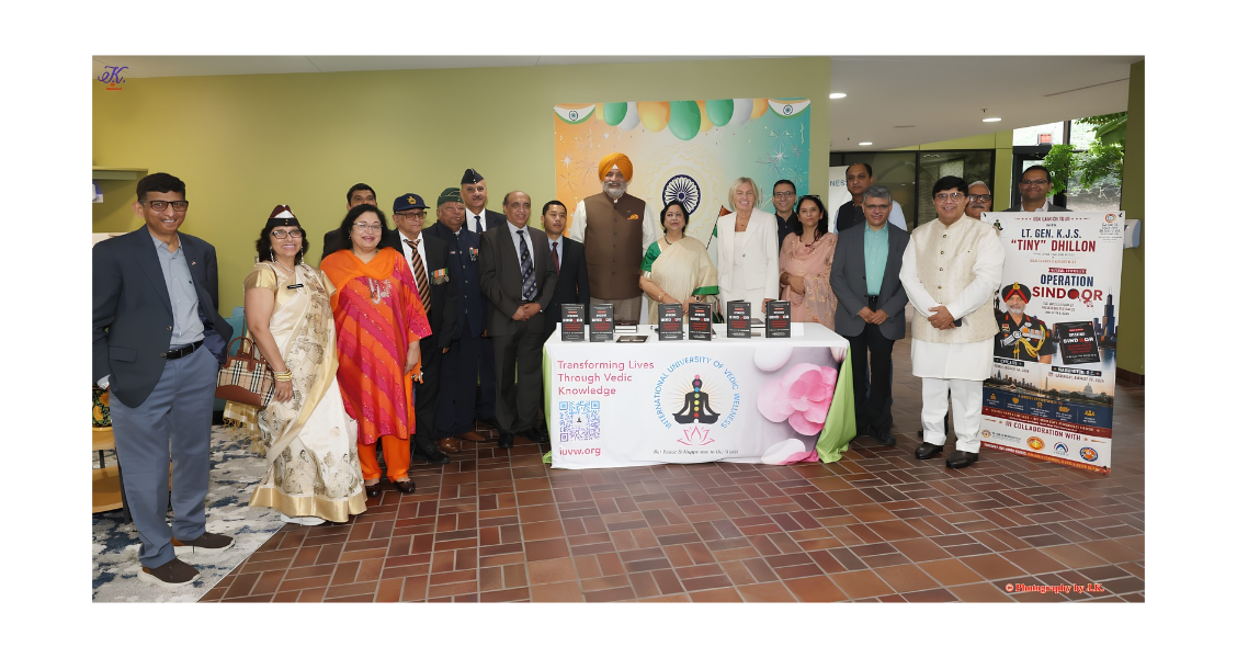 Chicago Indian American community celebrates India@80 with Operation Sindoor book launch and Vande Mataram tribute