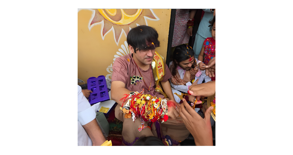 Raksha Bandhan at Bageshwar Dham celebrates faith and the bond of brotherhood