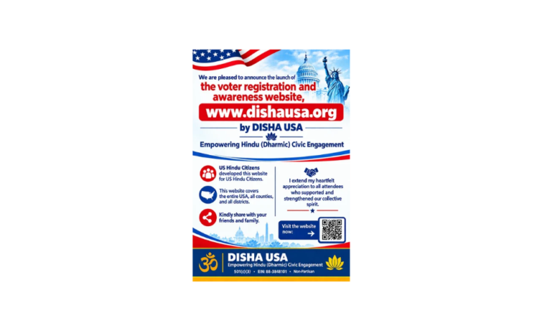 DISHA USA launches nationwide voter registration and civic education initiative