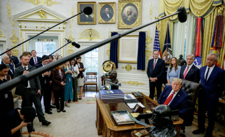 CNN, MS NOW and Politico sue U.S. administration over Trump’s White House press ban